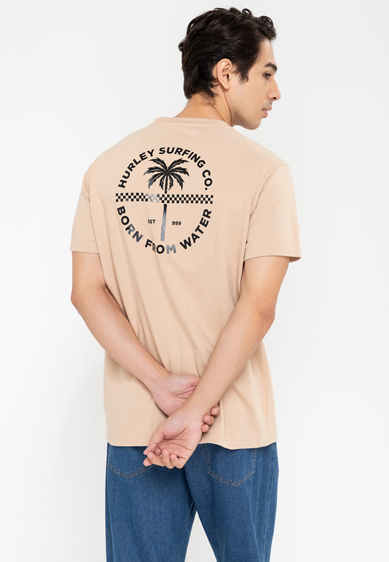 Men's Sand Hurley Graphic Tee