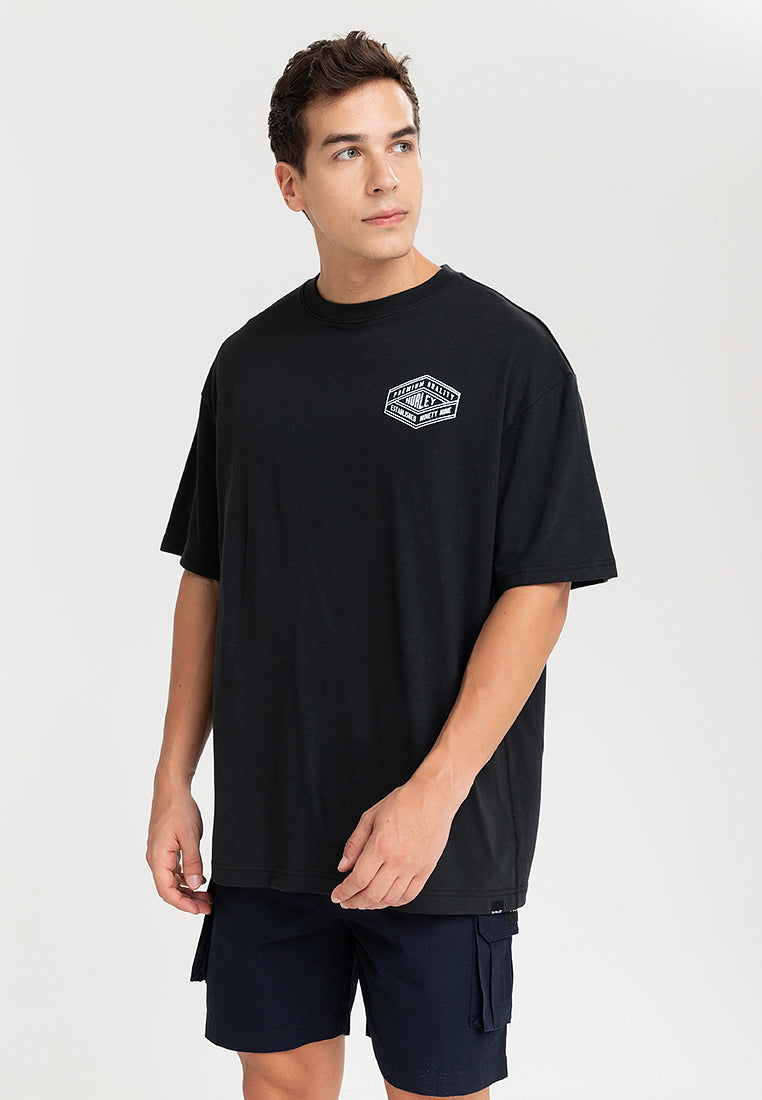 Men's Black Premium Hurley Graphic Tee