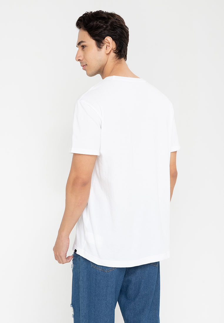 Men's White Hurley Graphic Tee