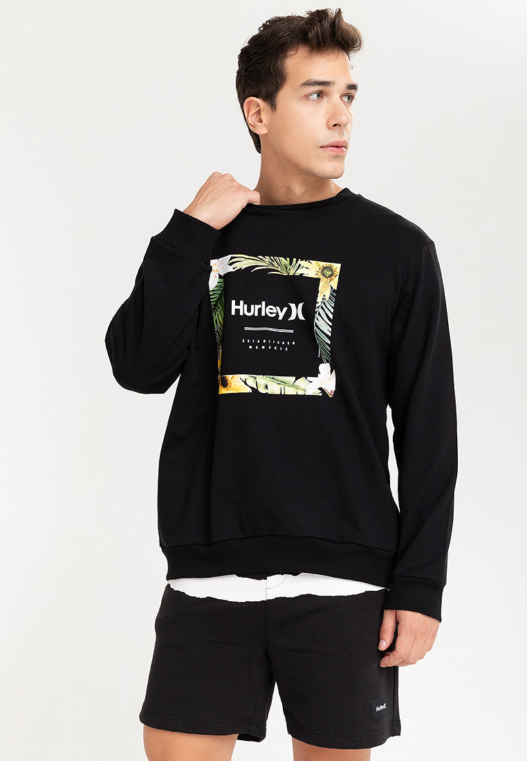 Hurley Men's Black Sweatshirt