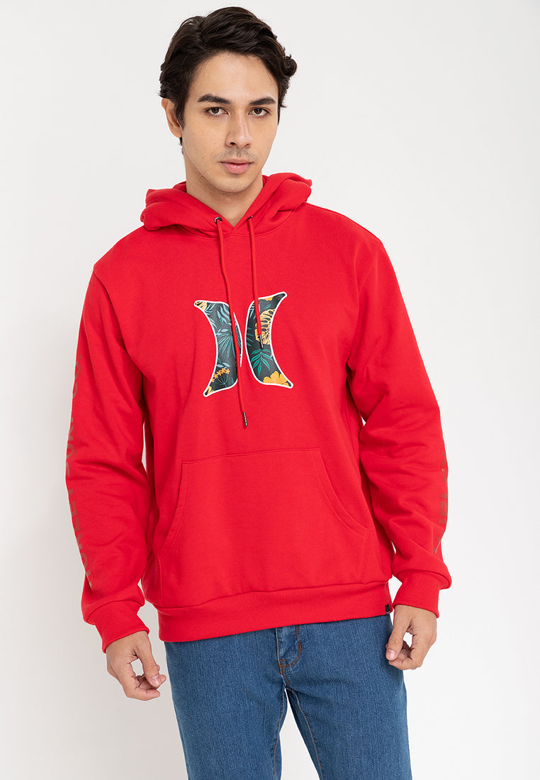 Hurley Logo Men's Pullover Hoodie