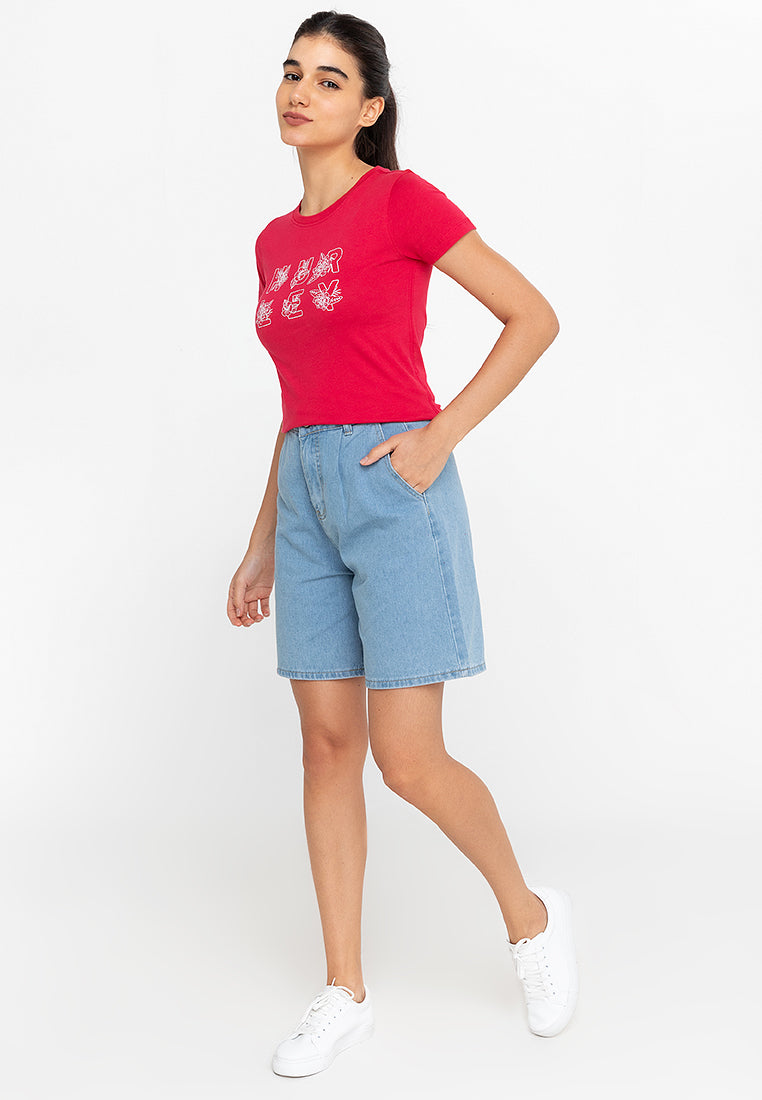 Hurley Crimson Ladies Tee