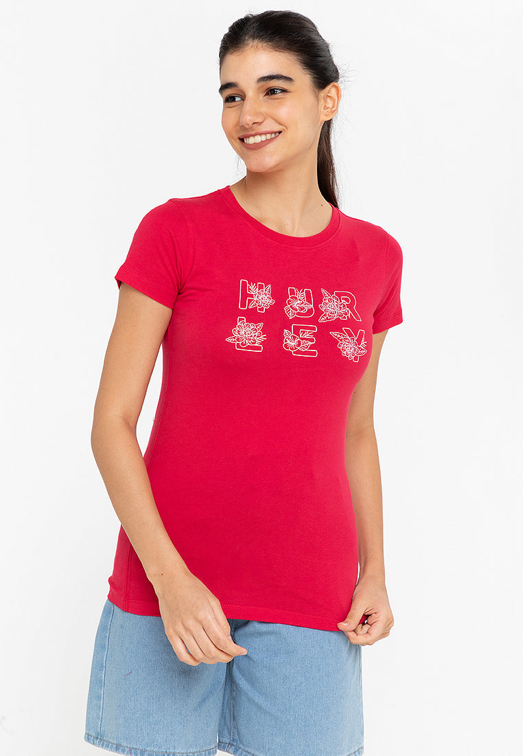 Hurley Crimson Ladies Tee