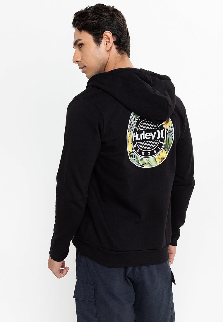 Hurley Men's Black Pullover Hoodie