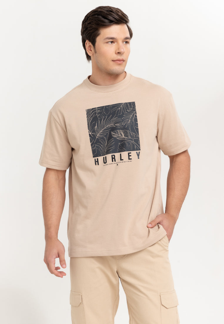 Men's Hurley Sand Coarse Jersey Graphic Tee