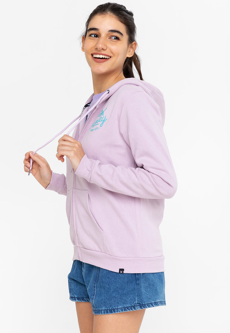 Hurley Lilac Ladies Hoodie