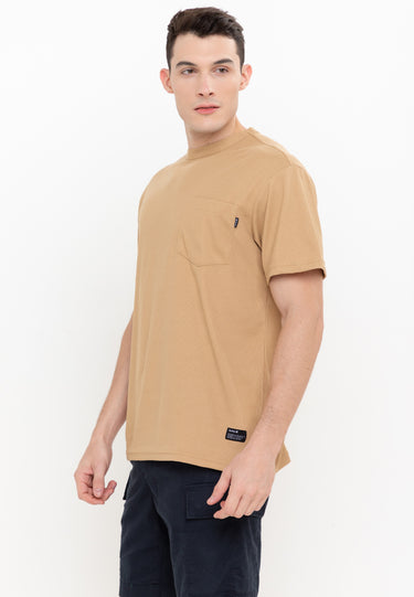 Hurley Men's Tan Loose Pocket Tee