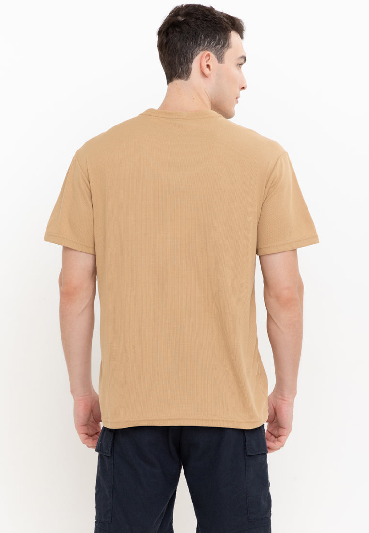 Hurley Men's Tan Loose Pocket Tee