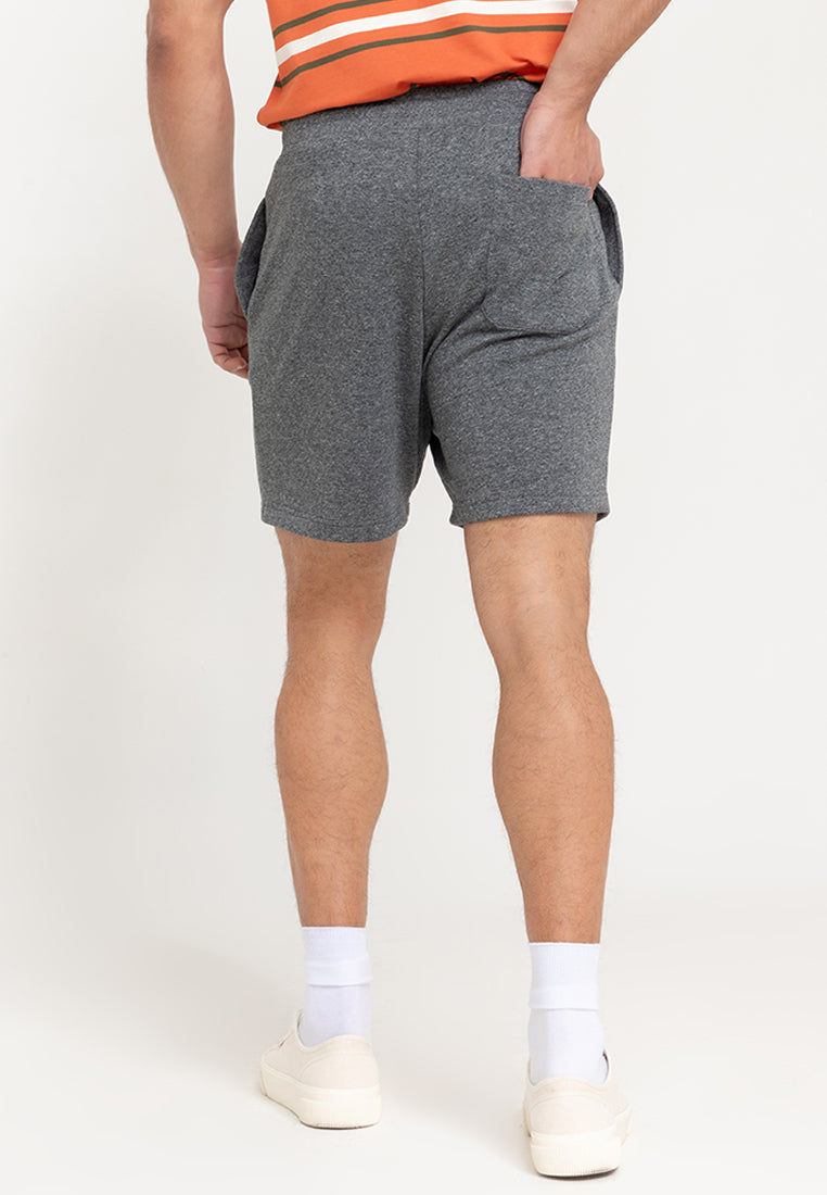 Men's Dark Gray Jersey Shorts