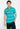 Hurley Men's Blue Coral Striped Poloshirt