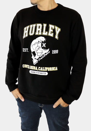 Hurley Men's Black Sweatshirt