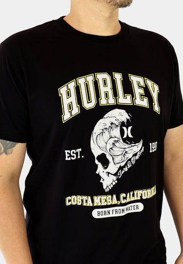 HURLEY Men's Black Bean Graphic Tee